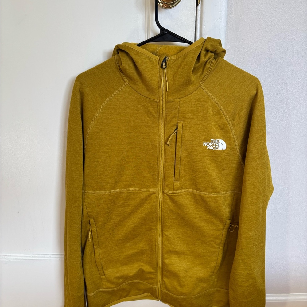 The North Face Golden Yellow Full-Zip Hoodie - Picture 2 of 2